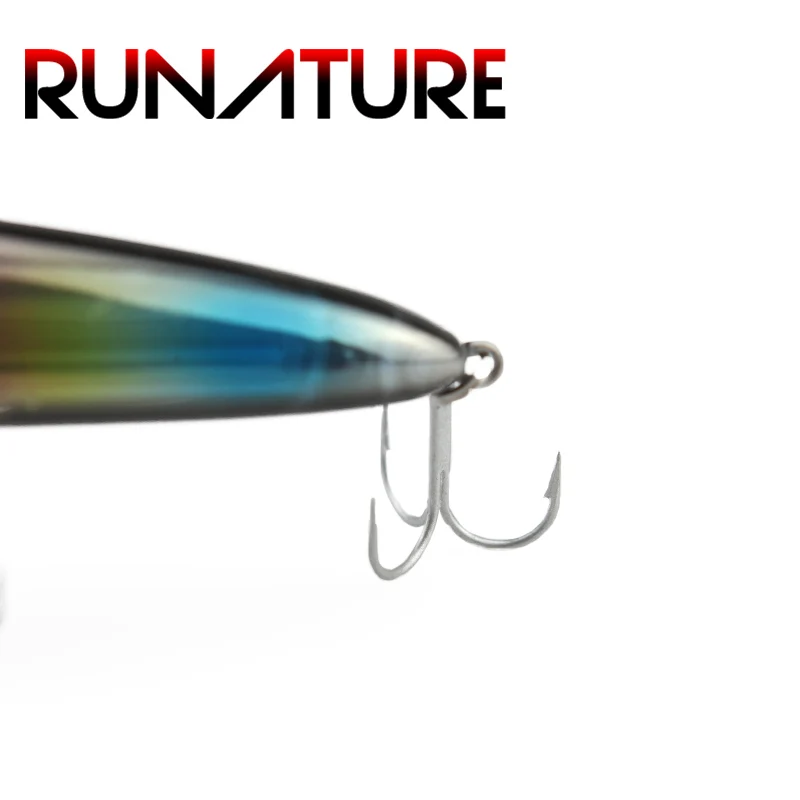 Runature воблер типа Минноу плавающие приманки для ловли рыбы, 125 мм 18,5g 2 шт./компл. искусственная жесткая приманка, воблер приманки ABS Пластик