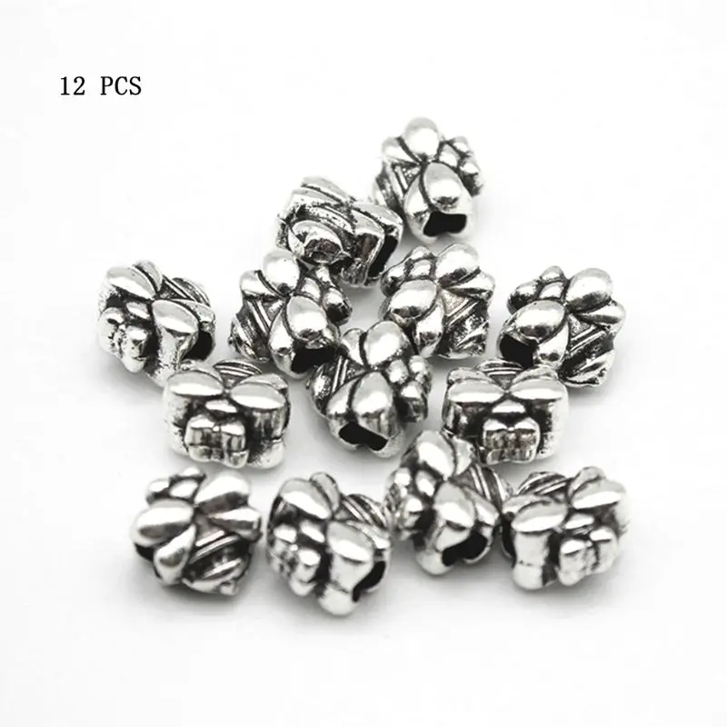 12 шт. пряжки для шнурков пчела сделай сам спортивная обувь украшение модное