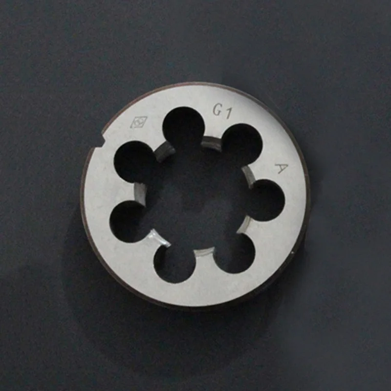 

Thread Round Die Round 3/8 1/2 High Duty 1/4 3/4 High Speed Steel Silver