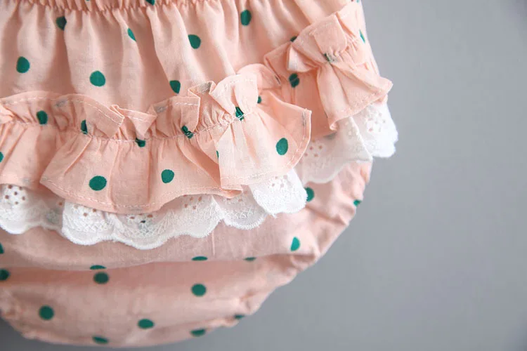 Топ без рукавов в горошек для маленьких девочек + многослойный из ПП ткани