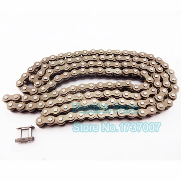Производительность 428 мм 25H цепь с основной звеньем запасная для 47cc 49cc ATV Quad Pocket Bikes