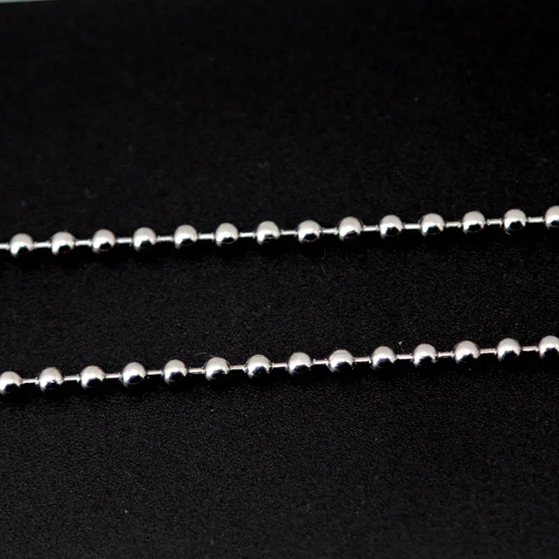 Цепочка Из Нержавеющей Стали с подвеской шариком 2 3 мм|Цепочки| |