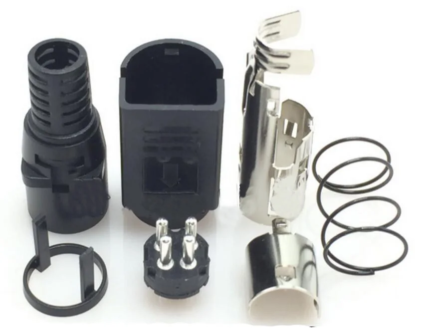 

50pcs new 3 pin 3Pin / 4 pin 4Pin Kycon Power DIN Plug for TFT LCD Flatscreen TV supply adapter