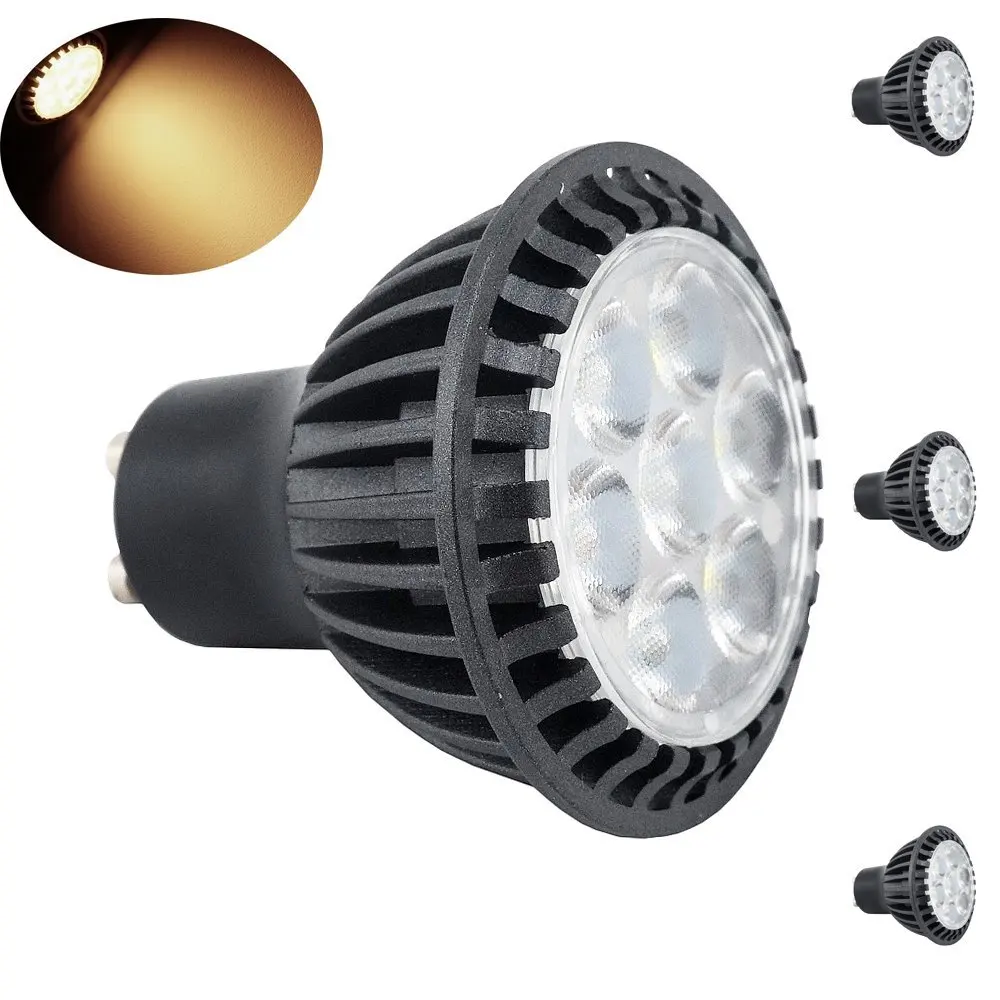 5 Вт MR16 GU10 светодиодный Spotlight 120 В теплый белый 45 угол луча СВЕТОДИОДНЫЙ Би