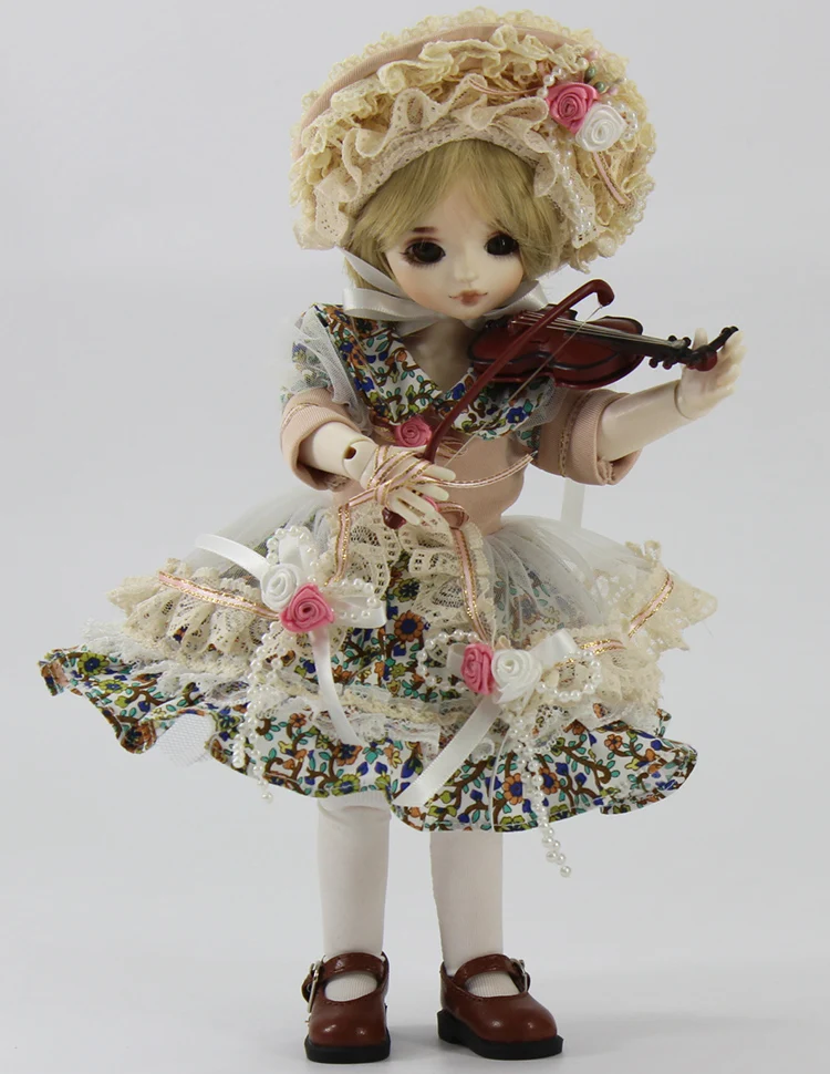1/6 1/4 1/3 масштаб BJD аксессуары платье+ шляпа костюм для BJD/SD куклы, не включены куклы, обувь, парик и аксессуары 18D1563