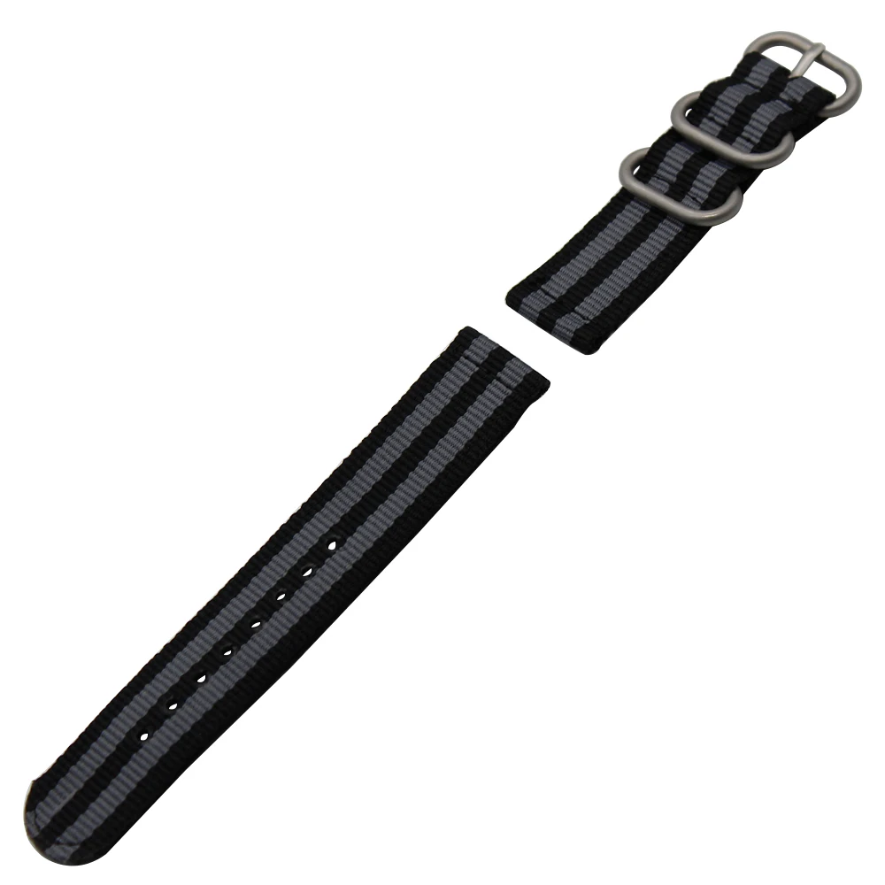 22 мм Натуральная нейлоновая лента для Asus ZenWatch 1 2 мужчин WI500Q WI502Q LG G Watch W100 R W110 Urbane W150