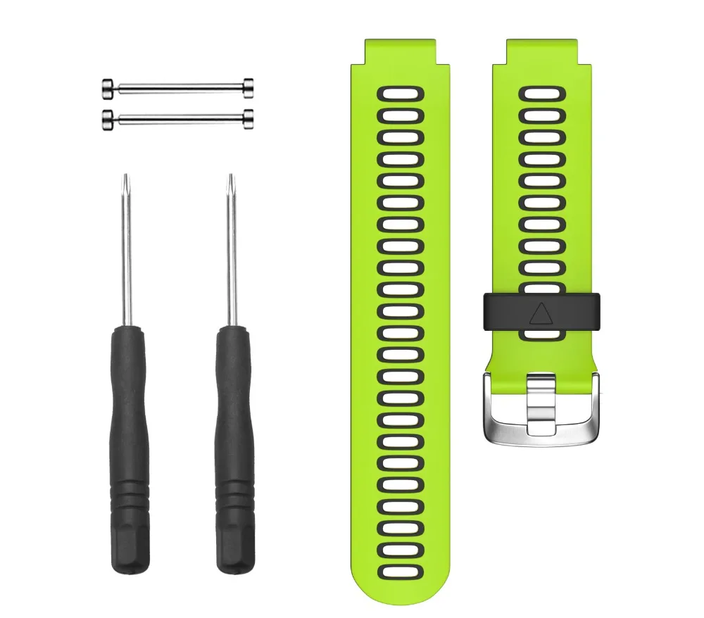 Gengshi силиконовые замена часы ремешок для Garmin Forerunner 230/235/235 Lite/220/620/630/735XT смарт-часы |