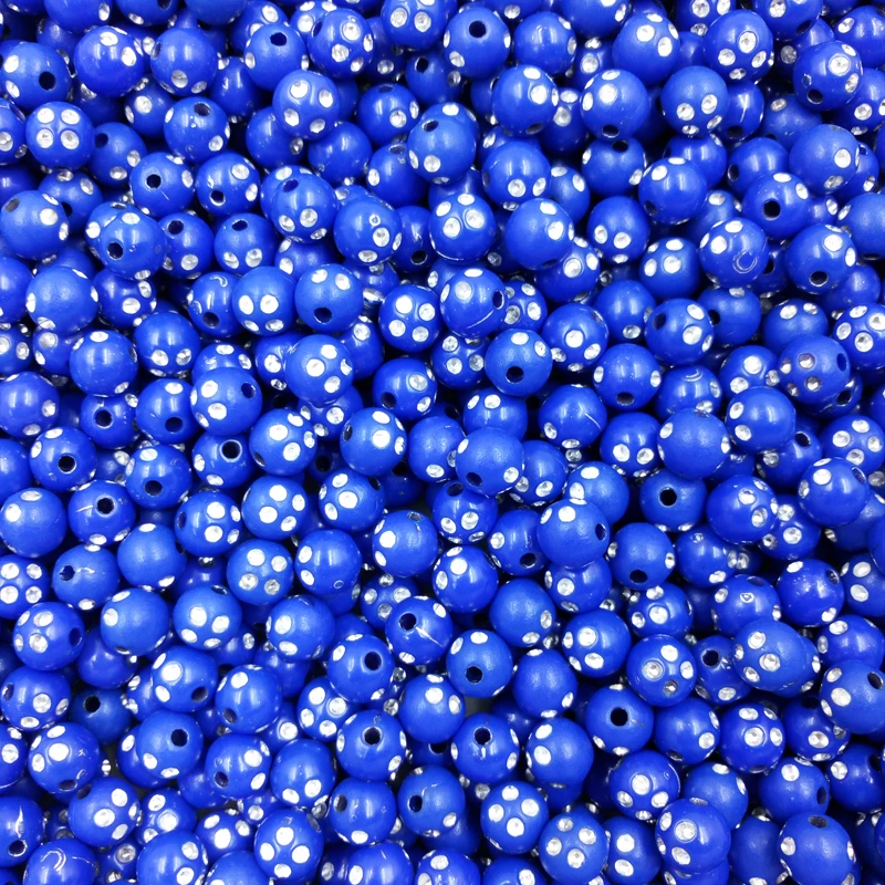 Продажа 8 мм 100 шт./лот акриловые бусины для изготовления ювелирных изделий