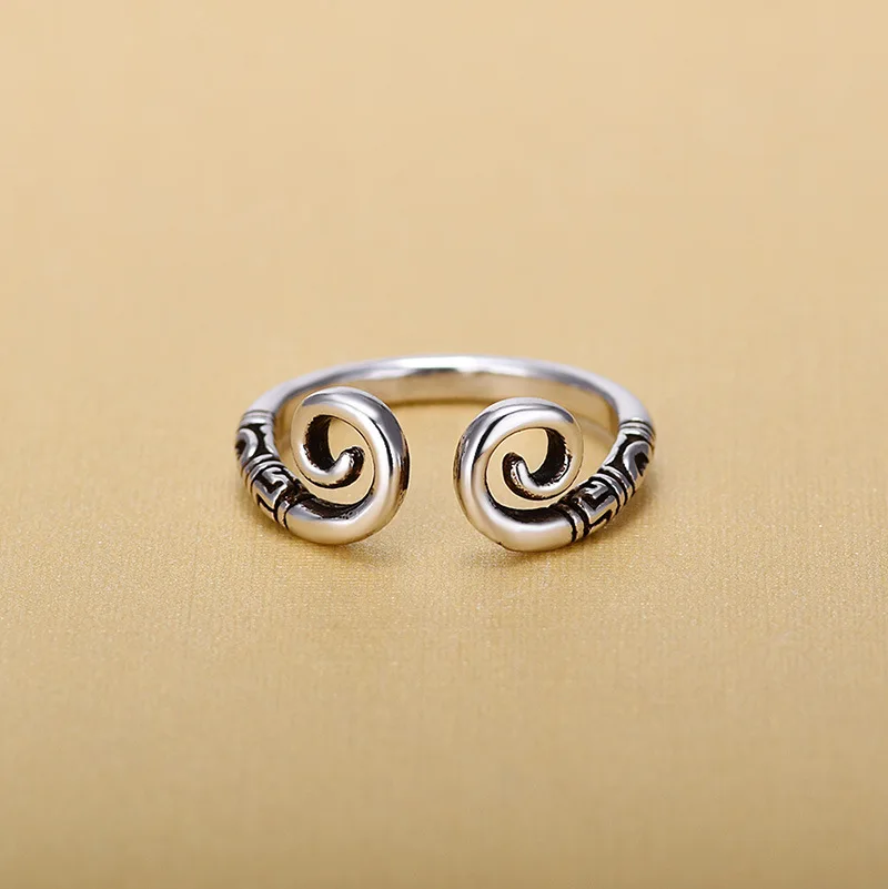 2018 Новое поступление тайское кольцо из стерлингового серебра 925 пробы для женщин