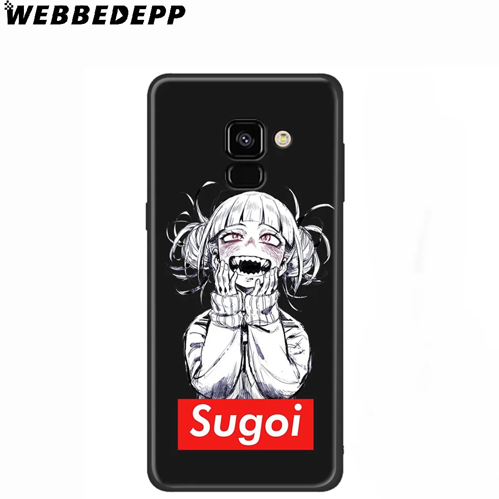 WEBBEDEPP Sugoi Senpai Anime waifu Silicone Case for Samsung Galaxy A3 A5 A6 A7 A8 A9 A10 A20 A30 A40 A50 A70 M10 M20 M30 |