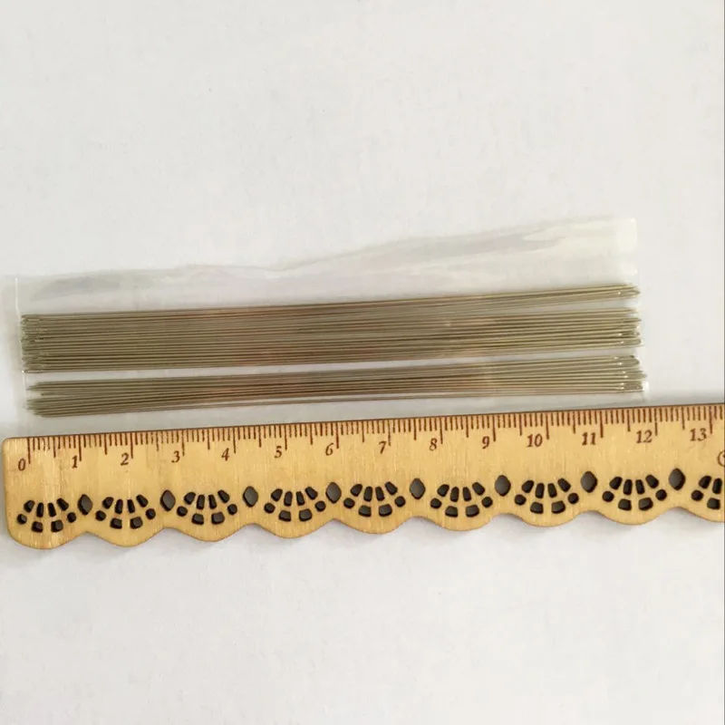 28 Unids/set Acc Needles Threaded Cord / Cable Silver Tone Jewelery Tool 12cm DIY jewelry accessories wholesale beaded tools | Дом и сад