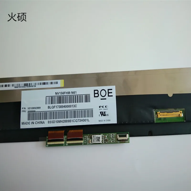 Новый сенсорный ЖК-экран 15 6 дюйма с дигитайзером в сборе рамкой для Lenovo Yoga 720-15IKB P/N