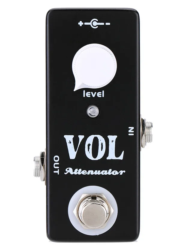 VOL ATTENUATOR Moskyaudio мини гитарная педаль для звукового эффекта овердрайв, компрессор, искажения, хор, задержка, реверберации - Цвет: VOL ATTENUATOR
