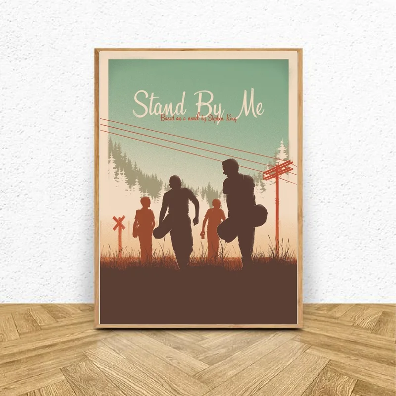 Плакат из фильма Stand By Me Шелковый плакат картина для гостиной домашний декор | Дом