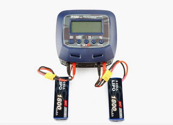 100% оригинальное зарядное устройство SKY RC SKYRC D100V2 D100 V2 2X100W с двойным балансом LiPo Dis +
