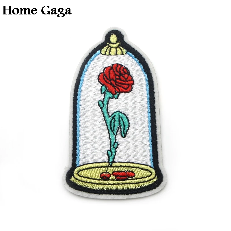 Homegaga настоящая любовь Роза аппликация нашивки стикер шитье рюкзак одежда para