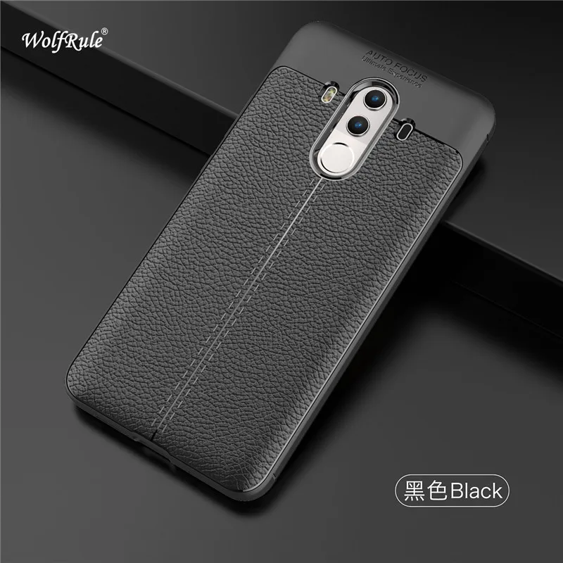 Чехол WolfRule Huawei Mate 10 Pro противоударный Роскошный кожаный чехол из ТПУ для чехлы