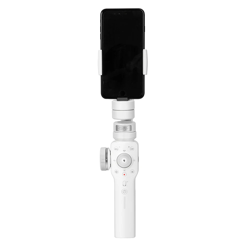 Zhiyun гладкой 4 3 оси Gimbal стабилизатор для смартфонов iPhone samsung Gopro белый