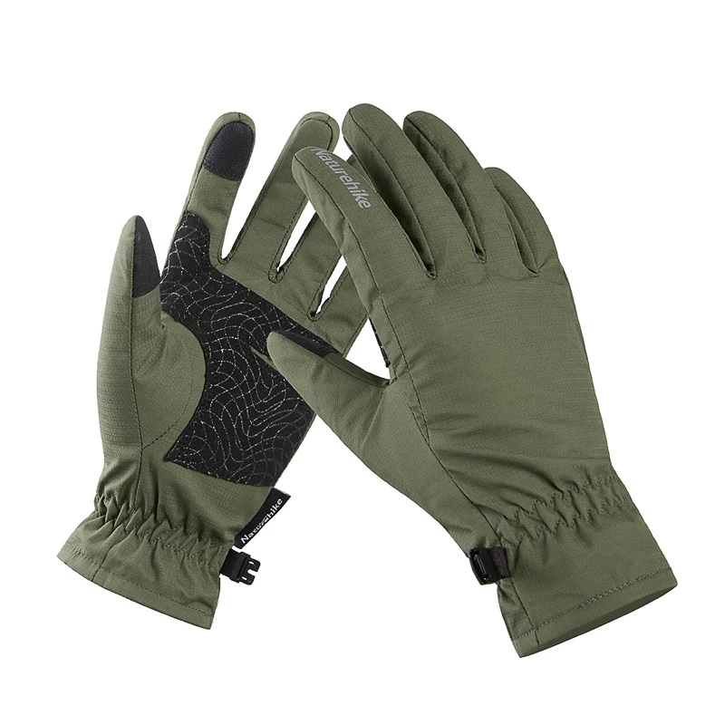 Naturehike GL-04 Сенсорный экран перчатки открытый Wnter теплые велосипедные перчатки ветрозащитные походные перчатки NH18S005-T