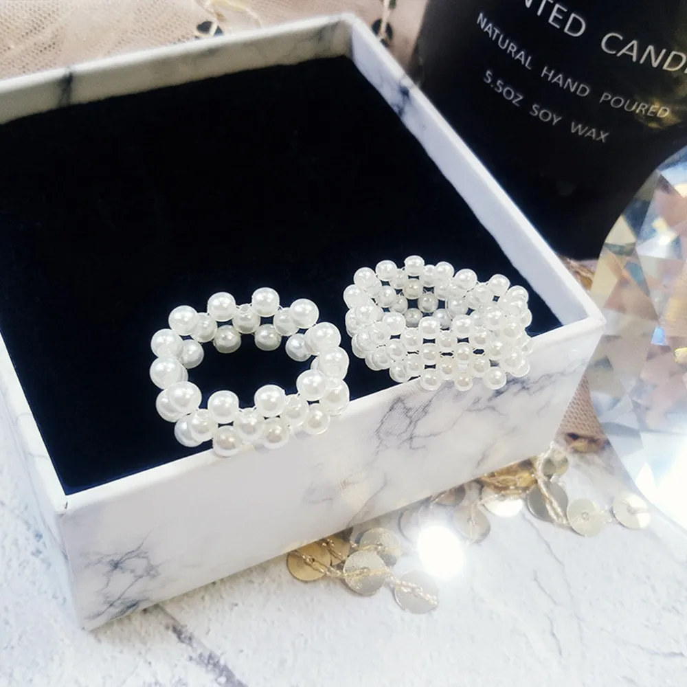 Модное регулируемое красивое кольцо с имитацией кристаллов эластичные женские