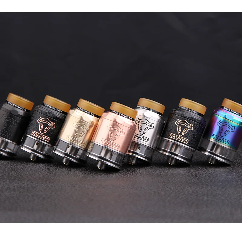 Бак с двойными 28 микроотверстиями для воздуха Tauren RDTA vape герметичный ремонтный