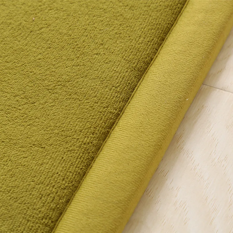 Детские Нескользящие напольные коврики Tatami коралловый бархат утолщенные