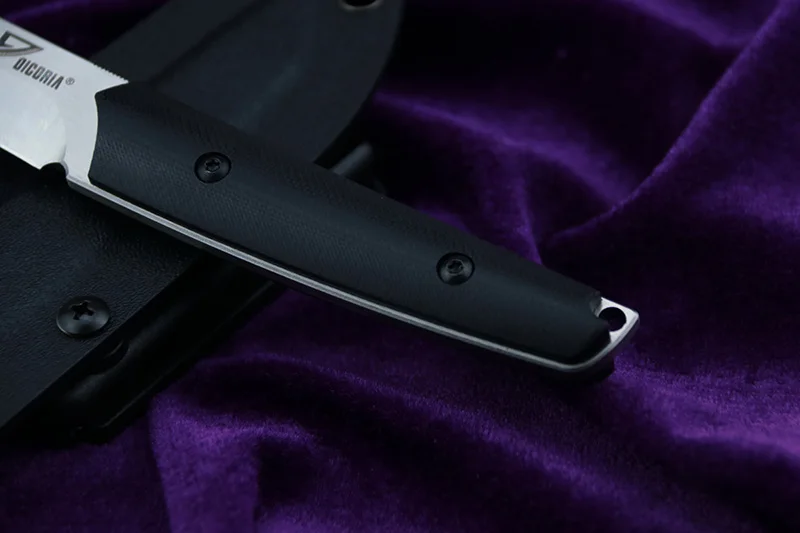 DICORIA Slay VG-10 лезвие G10 ручка фиксированное лезвие Тактический охотничий нож KYDEX оболочка для кемпинга выживания на открытом воздухе EDC ножи инструменты