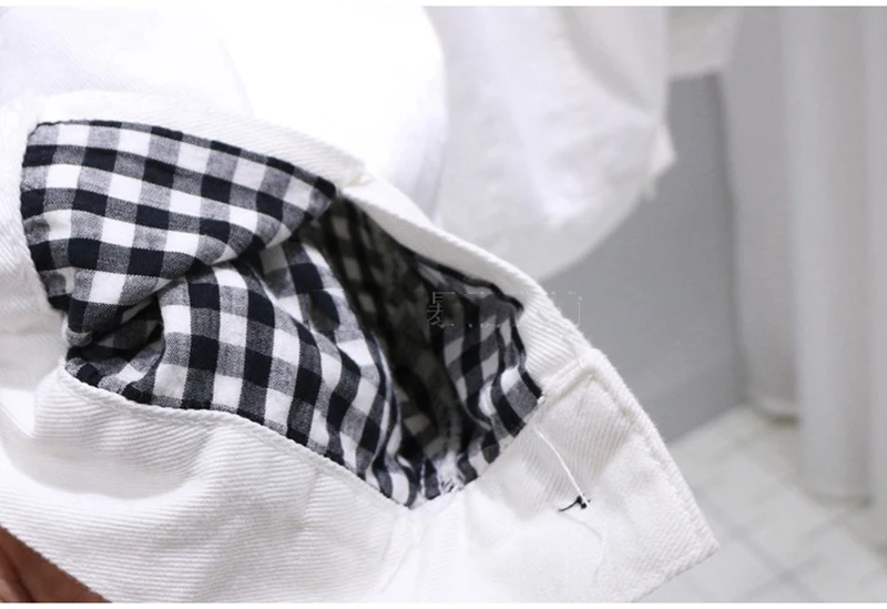 Весенняя женская черная белая джинсовая куртка для студентов Harajuku BF