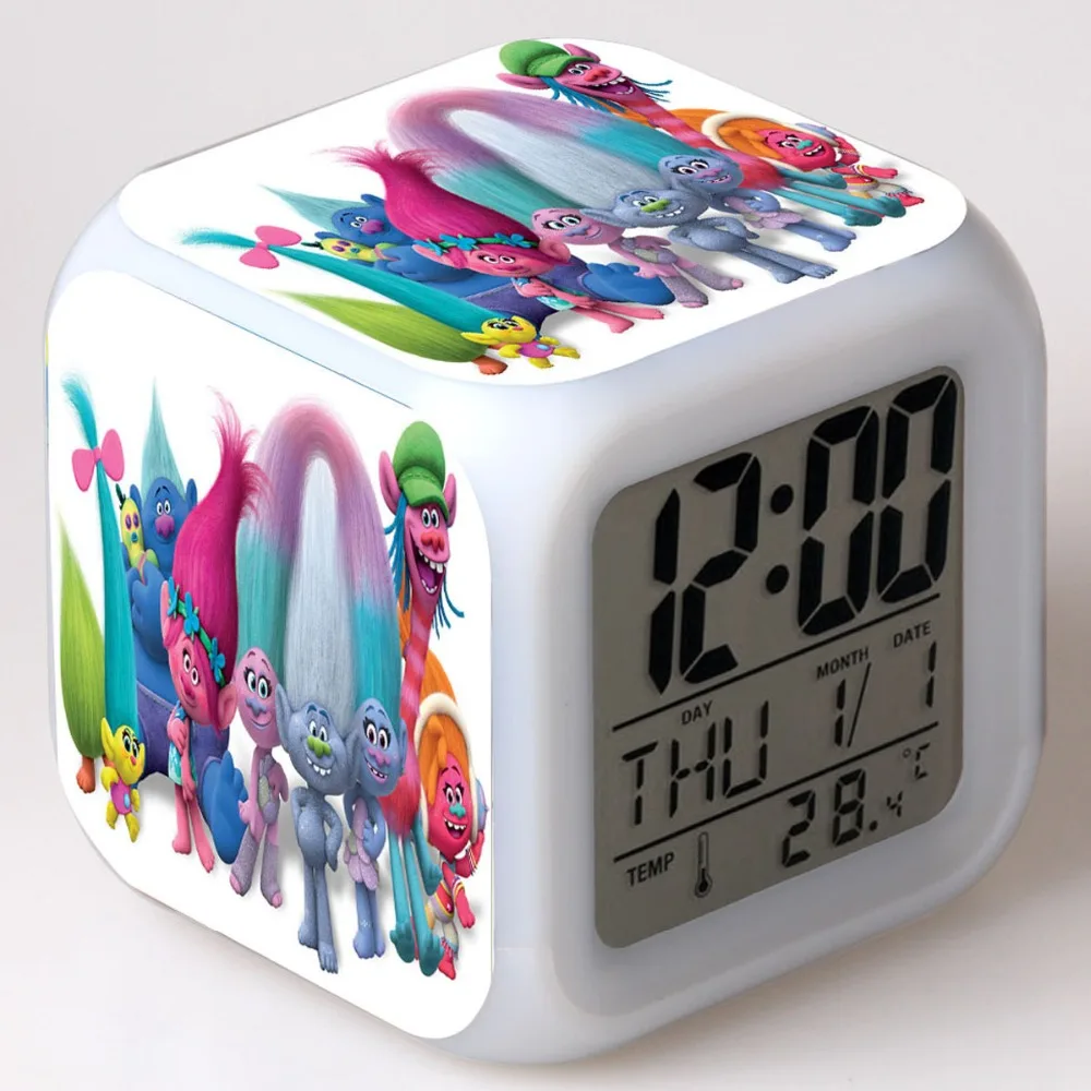 2017 Новый фильм тролли Poppy DJ Suki Guy Diamond Cooper Branch Critter доски Skitter ПВХ Фигурки игрушки 7