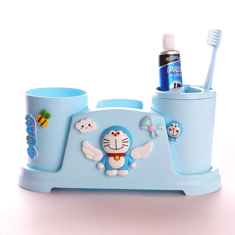 Милый рисунок Hello Kitty Зубная щётка держатель PP Материал защита для рта чашка