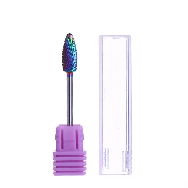 Дрель для ногтей с радугой 1 шт. электрический инструмент дизайна несколько