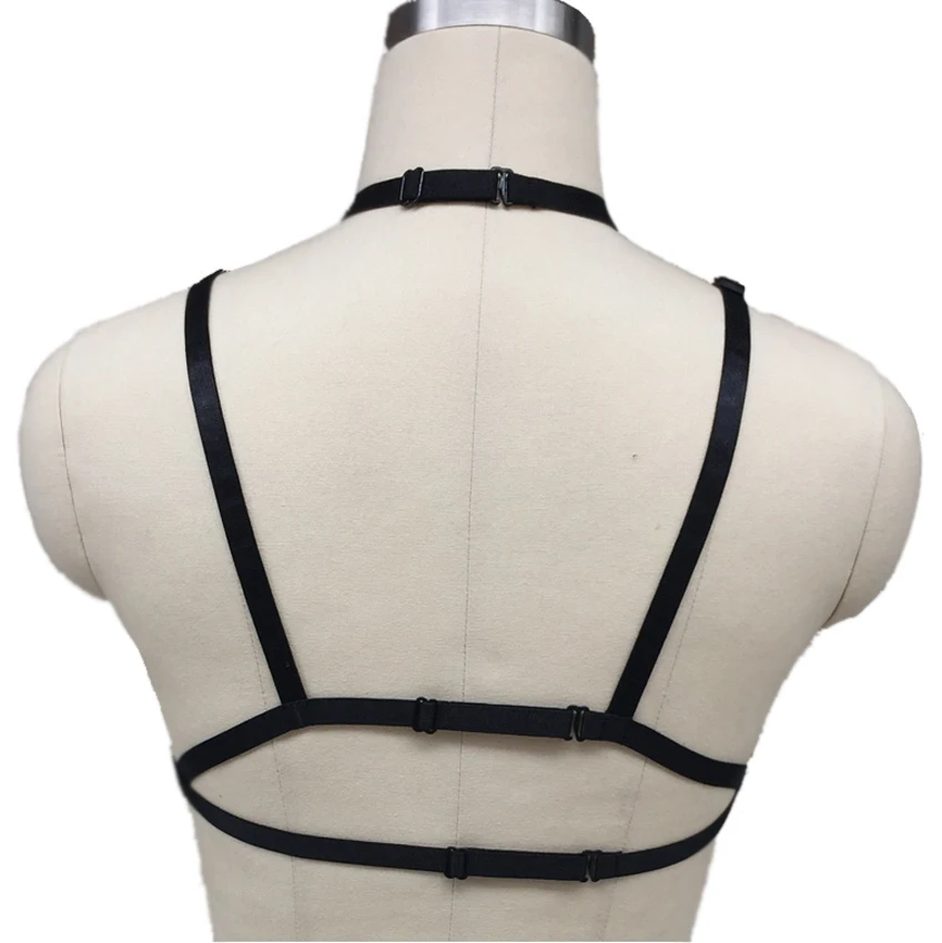 Женское сексуальное нижнее белье эротическое бюстгальтер портупея для тела в