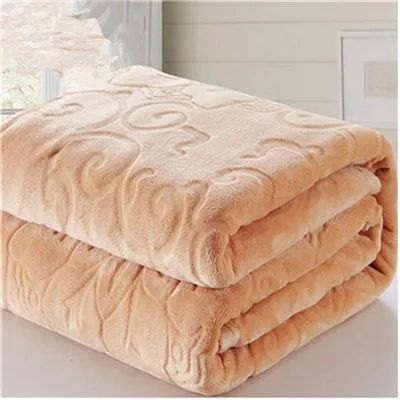 camel blankets Новинка, зимнее постельное белье, одеяла, микрофибра, тиснение, домашнее одеяло, для путешествий, пикника, не скатывается, текстиль, милый плюш, шерсть, пушистое одеяло - Цвет: camel blankets