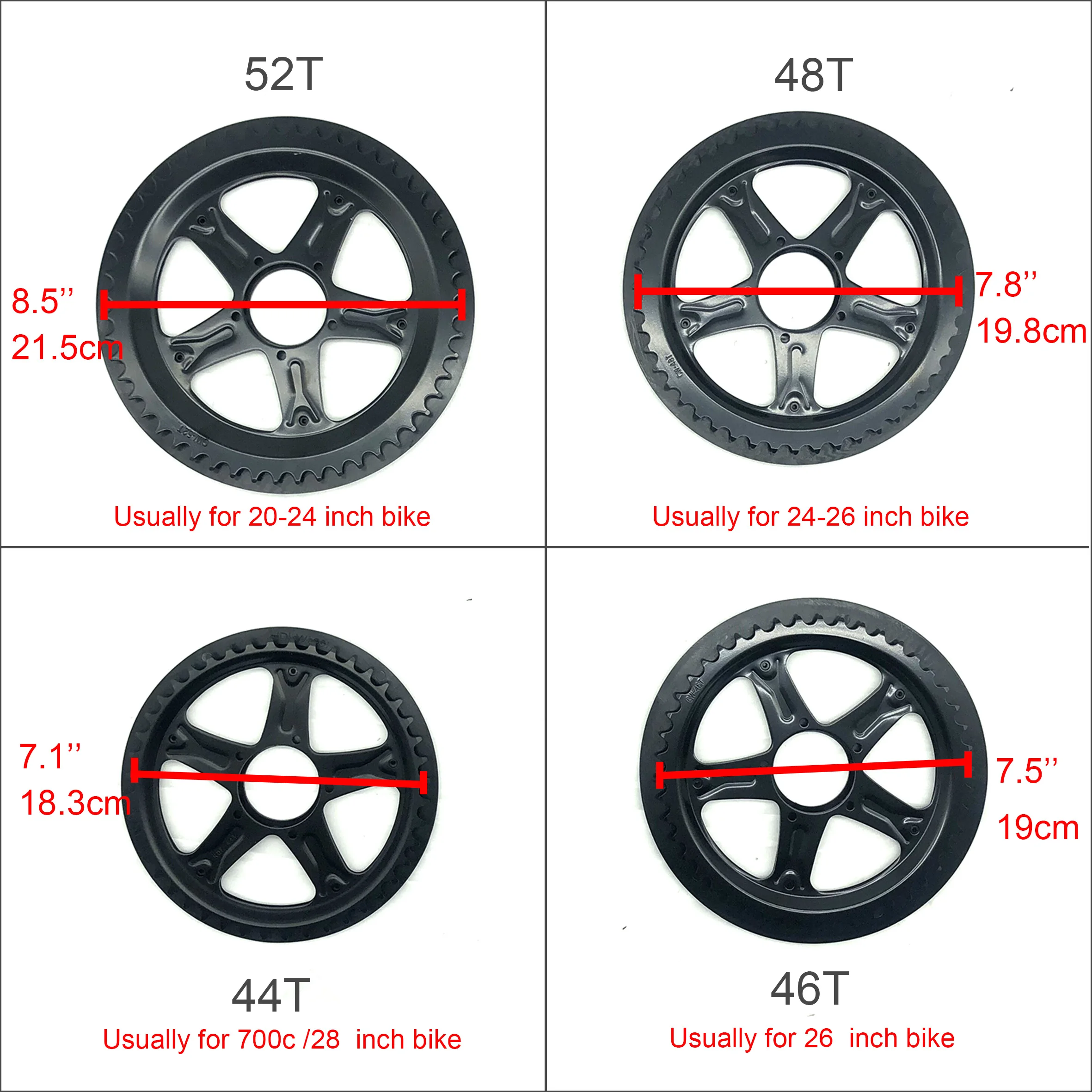 Комплект для переоборудования электровелосипеда 8fun BBS02B BBS02 36 В 500 Вт с дисплеем