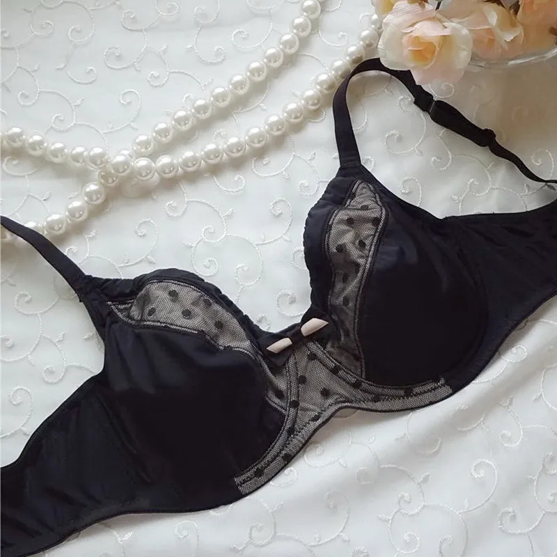 Нижнее белье GERRITA Soutien Gorge женское мягкие треугольные бюстгальтеры в горошек с