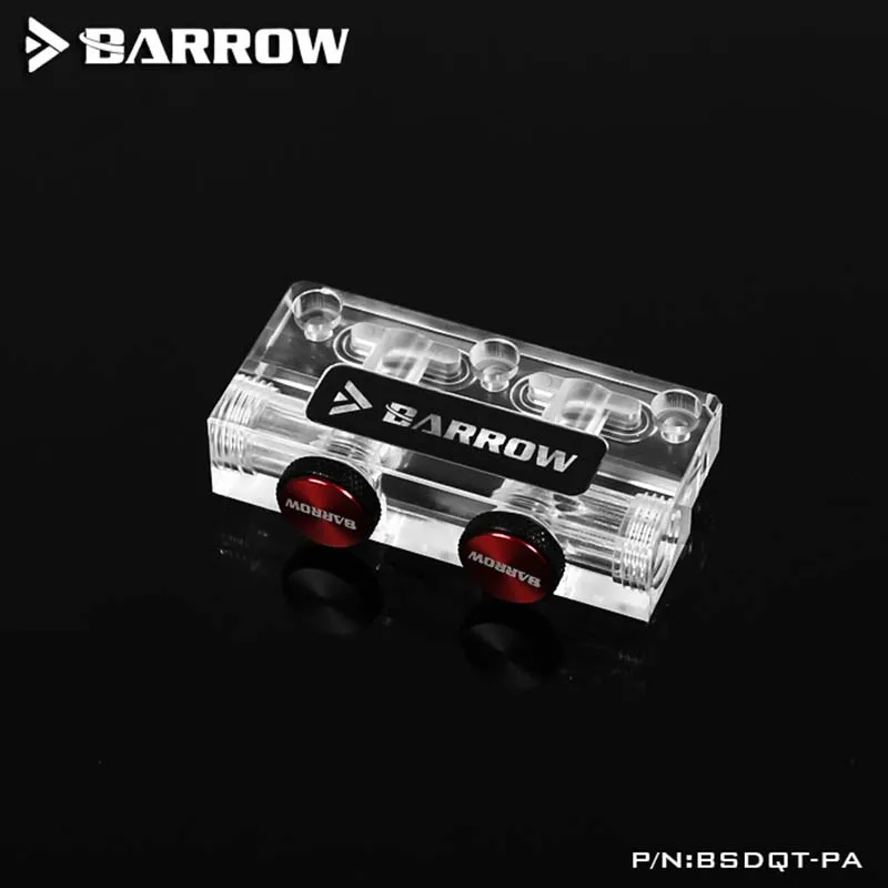 

Barrow BSDQT-PA multi-functional acrylic L-type steering for GPU Water Block water cooler building