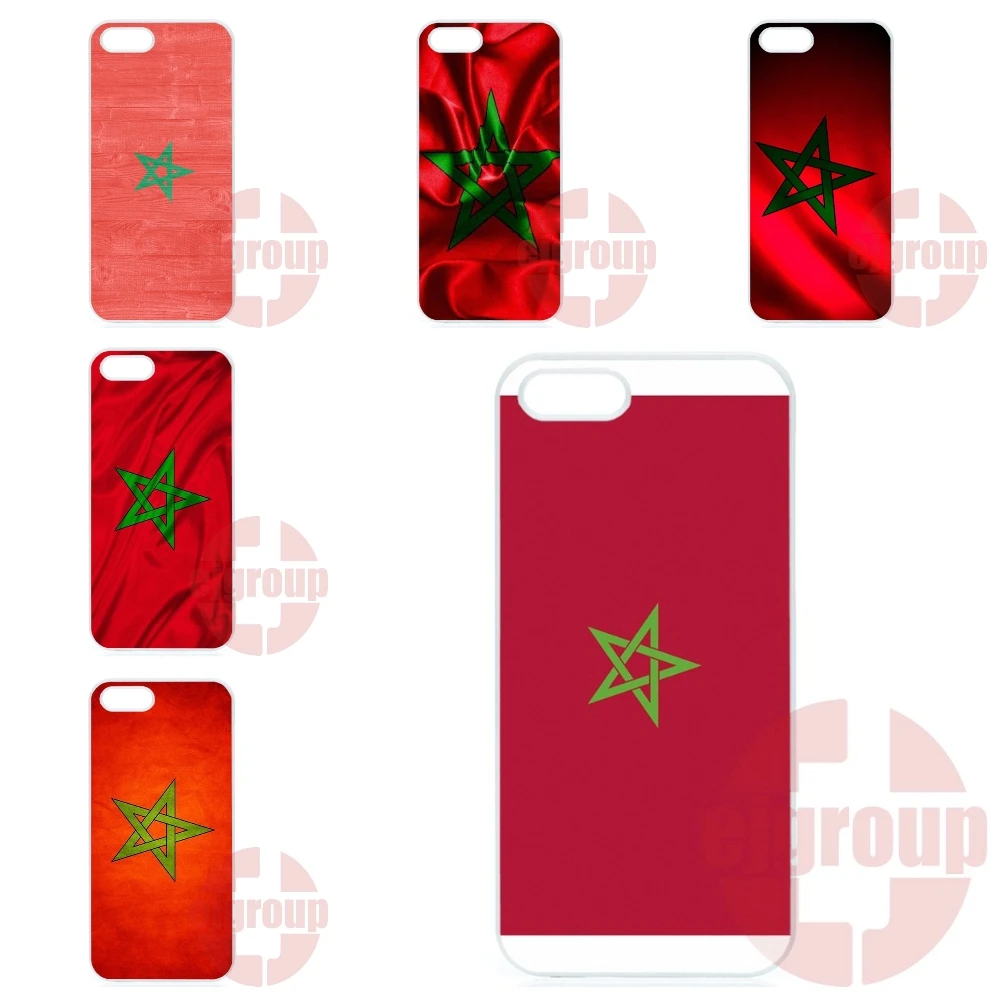Новая Мода ницца марокко флаг Для Apple iPhone 4 4S 5 5C SE 6 S 7 Плюс 4.7 5.5 iPod Touch 6|6s plus|ipod touch 46