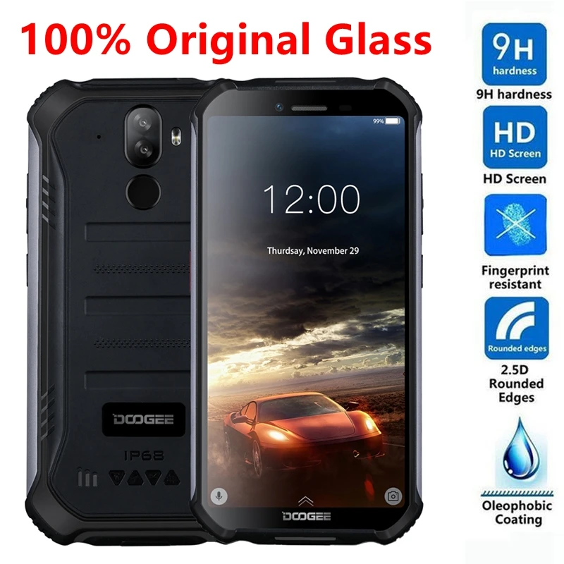 3 шт. 100% оригинальное закаленное стекло Для Doogee S40 Защитная пленка для экрана Pro