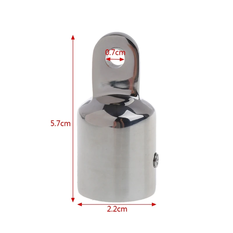

Stainless Steel Bimini Top Eye End Cap For 7/8'' Pipe Marine Boat Yacht