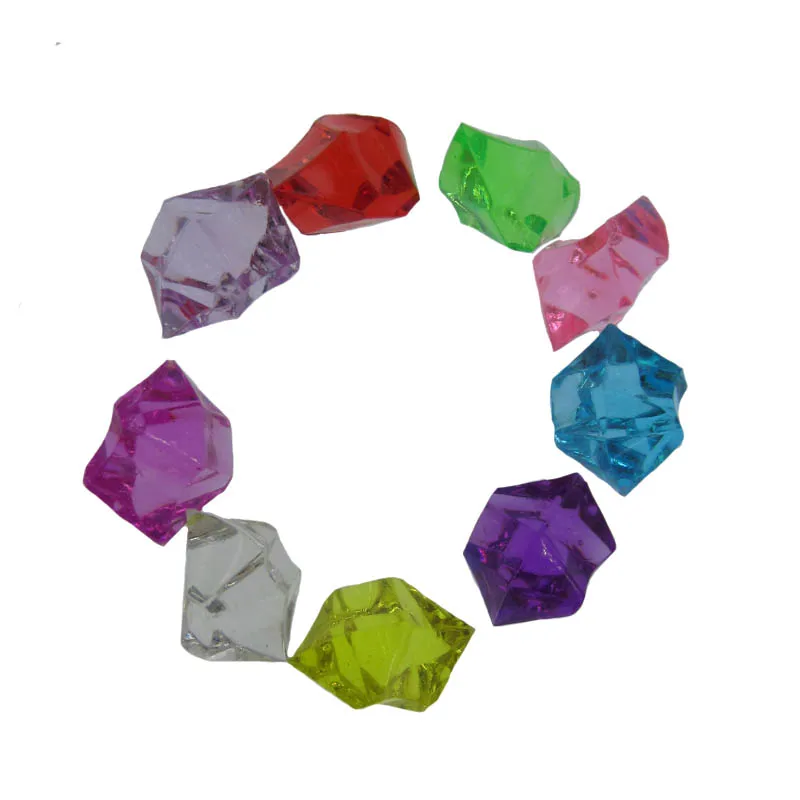 50 шт. разноцветные акриловые бриллианты | Дом и сад