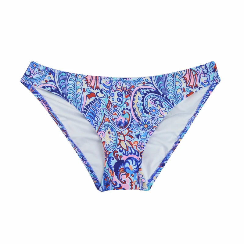 M & M/2019 г. пикантные женские плавки бикини с низкой талией ярких цветов принтом