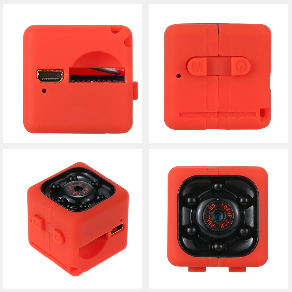Andoer SQ11 1080P Спорт DV Мини Инфракрасный монитор ночного видения камера автомобиля