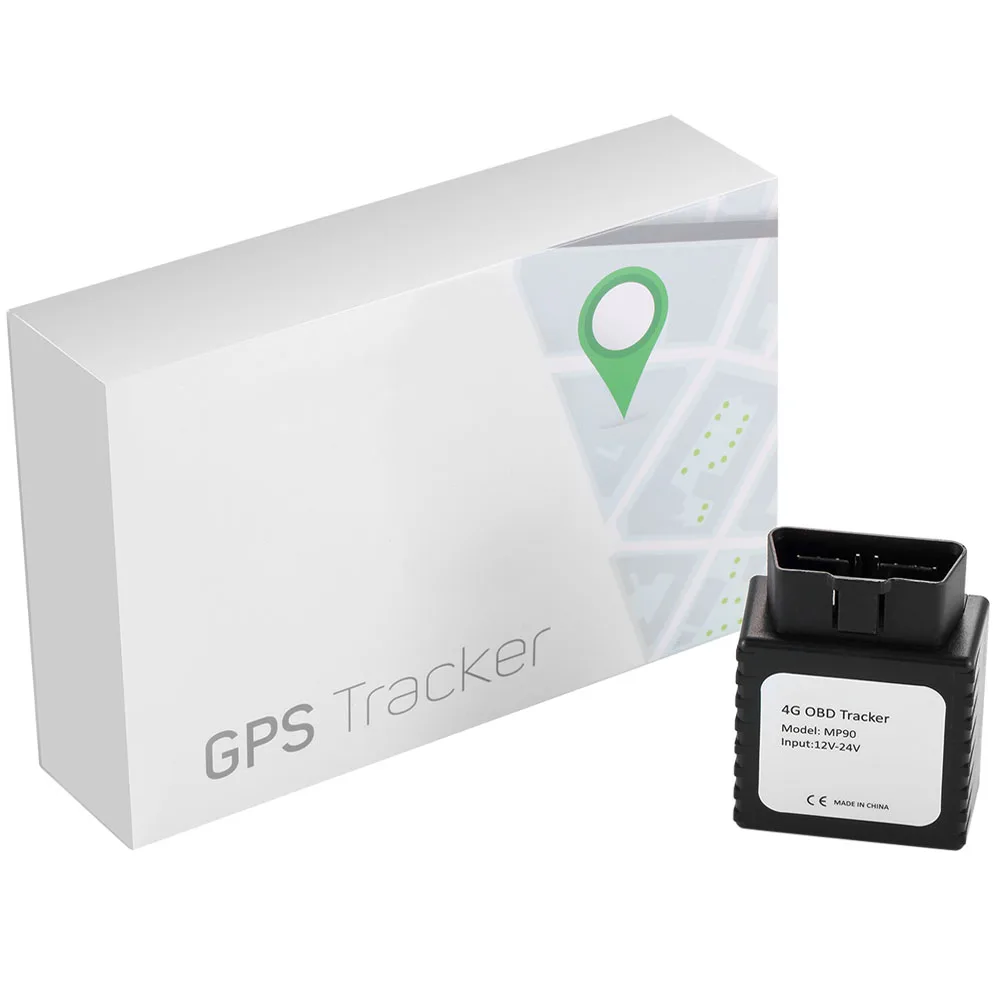 Автомобильный gps трекер OBDII OBD 4G LTE в режиме реального времени геозонирование