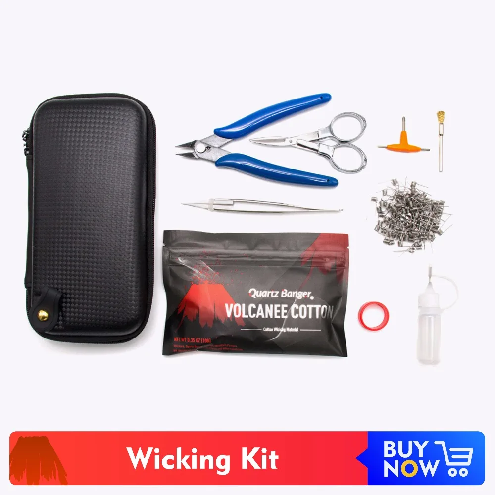 Volcanee DIY Kit мастер инструмент A1 нагревательная катушка провод X6 сумка Alien Clapton