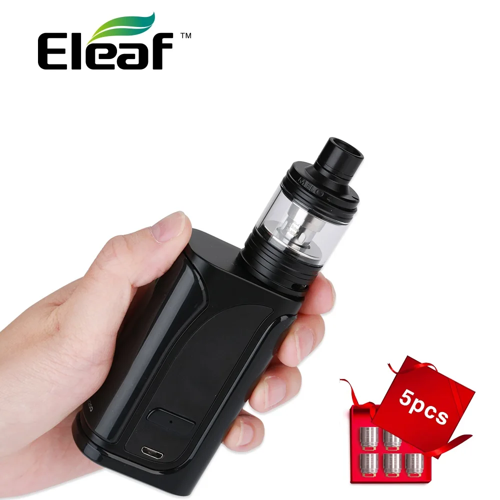 Оригинальный набор Eleaf iKuun I200 TC 4 5 мл атомайзер Melo встроенный аккумулятор 4600 мАч