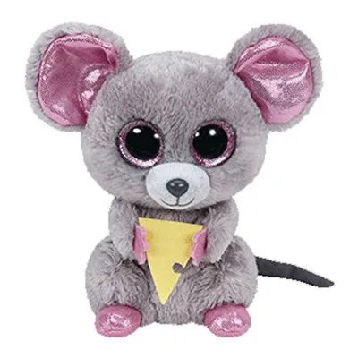 Squeaker Mouse Большие глаза мягкие животные плюшевые игрушки 15 см кошки Единорог Сова собака Леопард Пингвин, лиса печать корова коала призрак мышь - Цвет: Squeaker Mouse