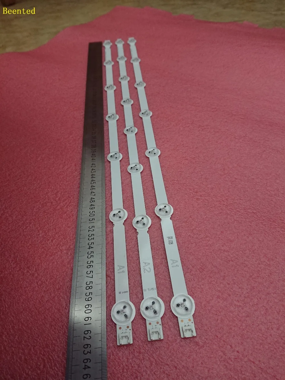Новые 3 шт(2* A1* 7 светодиодный s, 1* A2* 8 светодиодный s) светодиодный подсветка бар 3" ROW2.1 6916L-1204A 6916L-1205A 6916L-1105A 6916L-1106A 630 мм