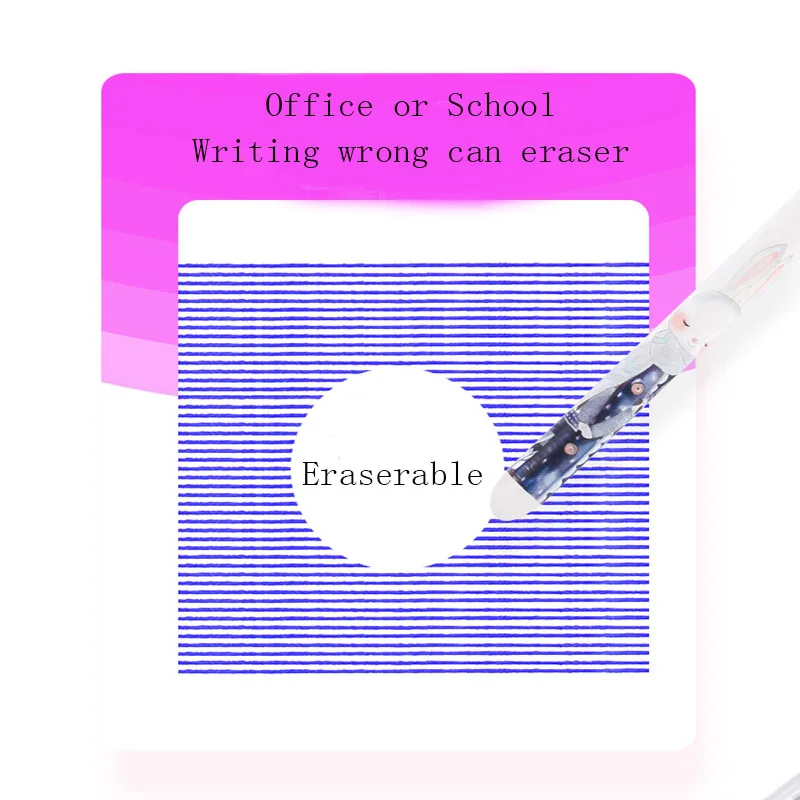 Ручка гелевая со стираемыми чернилами 12 шт./лот 0 5 мм|gel ink pen|erasable gel penpen 0.5mm |