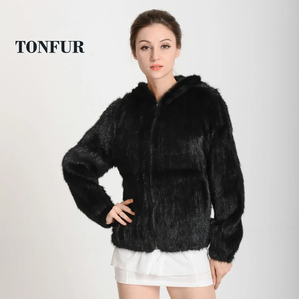 Лидер продаж женская вязаная шуба из натурального меха норки модная новая