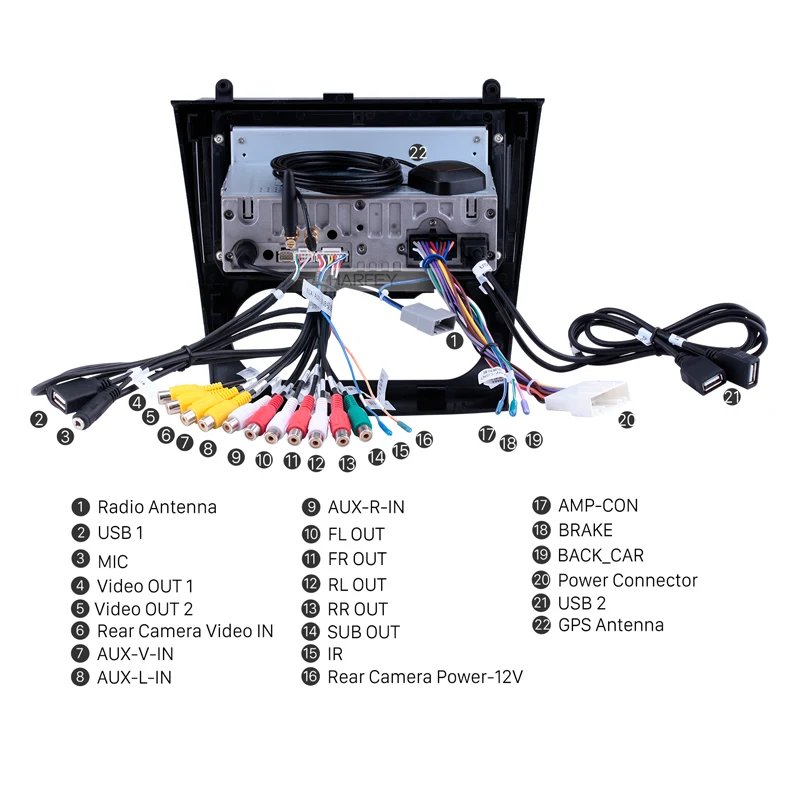 Harfey 9 дюймов 4+ 64 ГБ Android 9,0 gps радио OEM HD сенсорный экран для Nissan Teana Altima Руководство A/C 2008-2012 головное устройство USB wifi